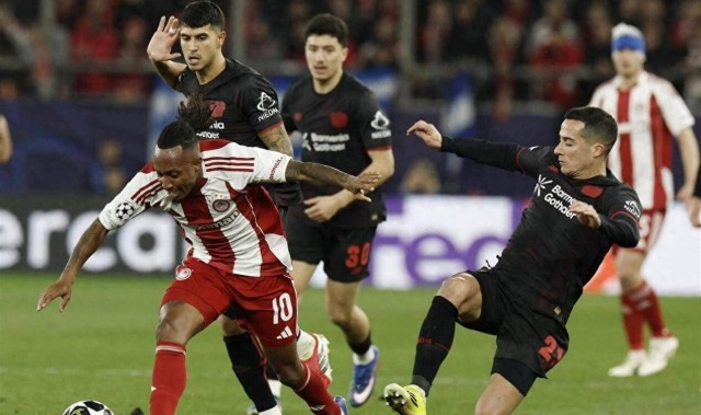 欧冠附加赛2-0！德甲劲旅轻取奥林匹亚科斯，抢占晋级先手，希克梅开二度