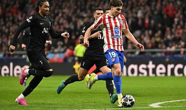 马竞5-2热刺 阿尔瓦雷斯双响