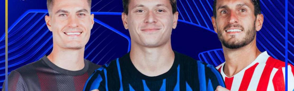 欧冠附加赛次回合今晚开战！国米、马竞与纽卡，谁能抢夺16强最后席位？